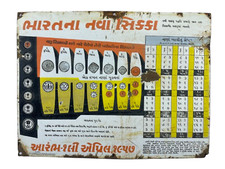 Indian Coins Chart Antique