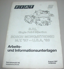 Schulungsunterlage Fiat S.P.I