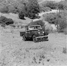 1957 Land Rover Series 1 109 Pickup Road Test 4 Motor Racing Old Photo