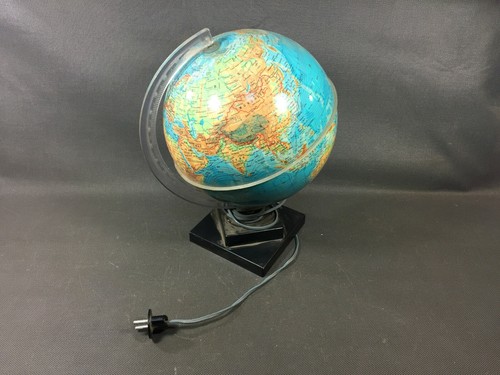 Vintage globe lamp - globe, map