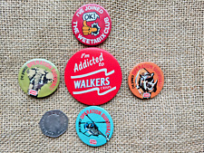 Vintage Badges Joblot - Walkers, Golden Wonder, Weetabix