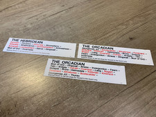 British Rail Carriage Label