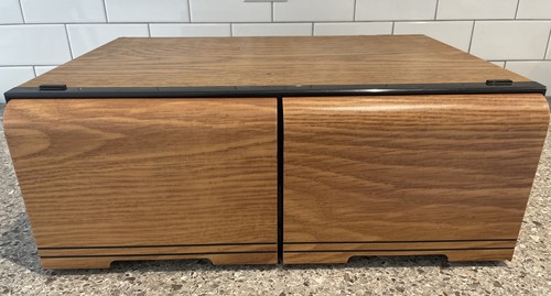 Vtg faux wood grain drawer - faux,