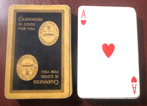 Guinness playing cards - guinness,