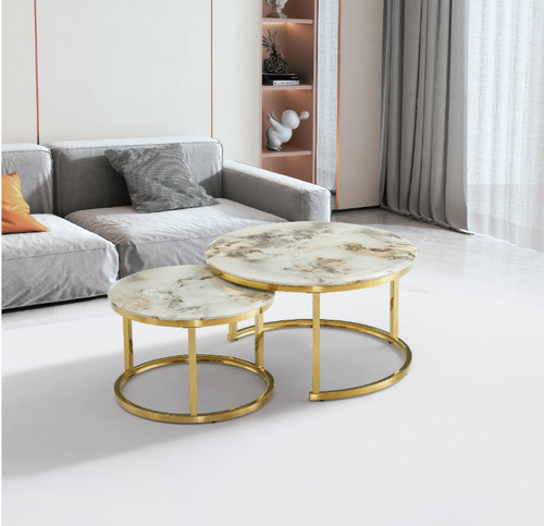 Palazo coffee table set modern - set,