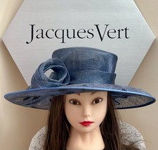 Jacques Vert Hat Navy Blue