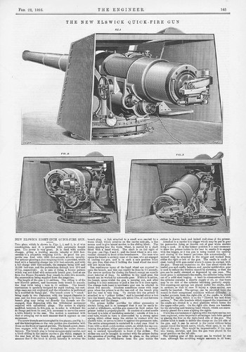 The elswick quick fire gun - the,