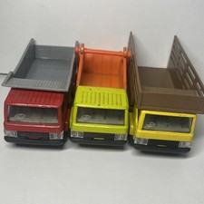 Dinky Toys Skip Truck Lorry, Farm Truck & Dumper Truck 1978
