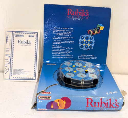 Genuine original rubiks clock - original,