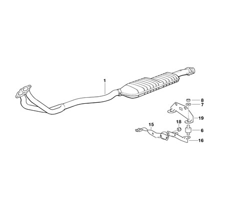 Bmw genuine catalytic - bmw,
