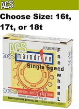 ACS Maindrive 1/8" Freewheel