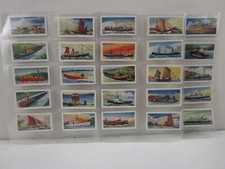 Ewbanks Ltd. Cards Full Set of 25 Ships Around Britain from 1961