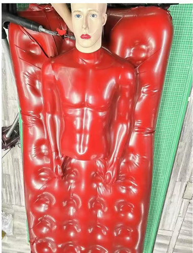 Latex rubber inflatable bed - rubber,