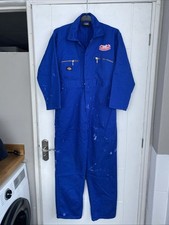 Dickies Overalls Oily Guy Martin Blue Boiler suit Coveralls Chest 34” Age 10/11