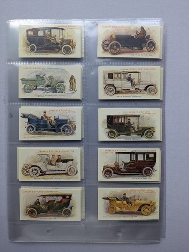 Cigarette cards lambert and - cards,