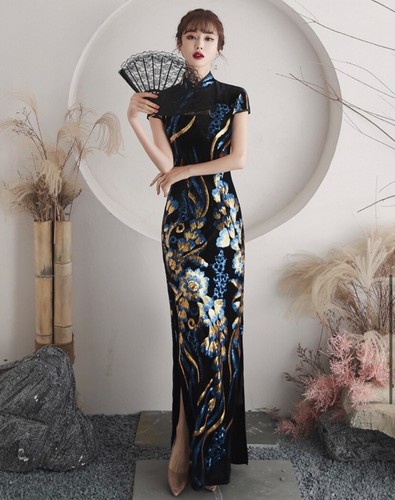 Women luxurious black - women, royal