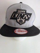New Era x LA Kings 9FIFTY grey/black A-Frame Snapback Cap. One size