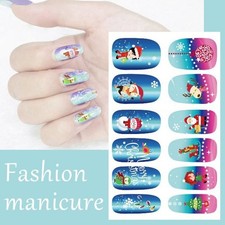 14x Nail Art Stickers Decals