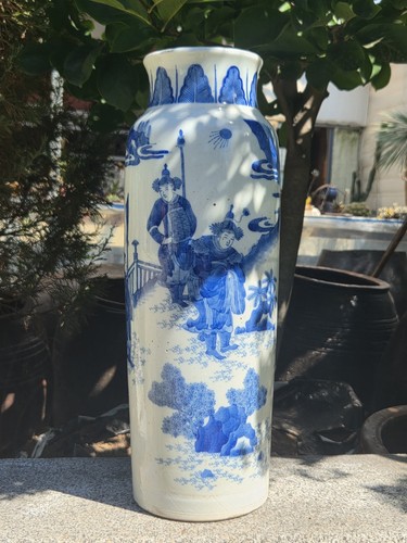 Chinese porcelain blue - chinese, and