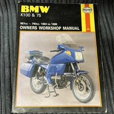 1983-89 HAYNES BMW K100 K75 OWNERS WORKSHOP MANUAL