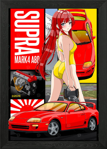 Toyota supra mk4 - mk4, framed