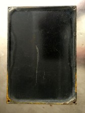 Orig. Enamel Sign Attention