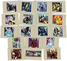 Royal Mail Marvel X-Men