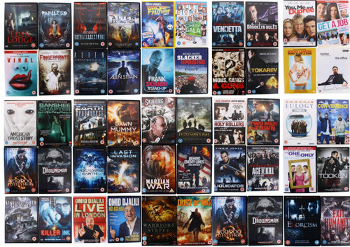 100 assorted dvds comedy - 100,