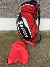 Srixon - Tour Golf Bag - Golf Stand Bag - Red White & Black
