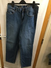 tu waist 32 L32 mens navy blue