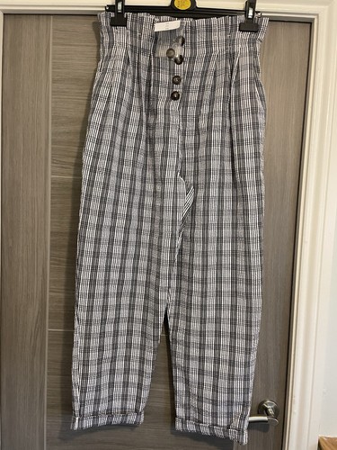 Topshop paper bag trousers - topshop,