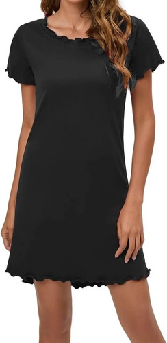 Ladies short sleeve mini - short,