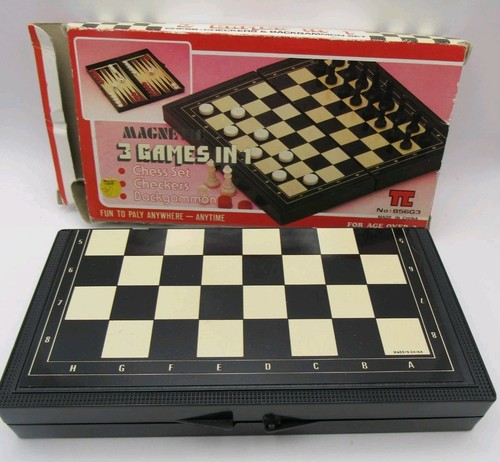 Vintage checkers backgammon - vintage/checkers/backgammon, 3
