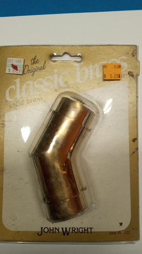 Cast solid brass - solid,