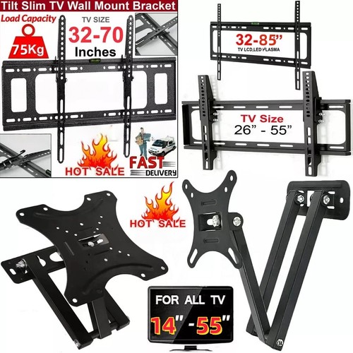 Wall bracket mount slim for - wall,
