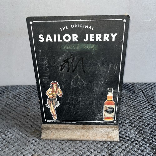 Sailor jerry chalk board - sailor,