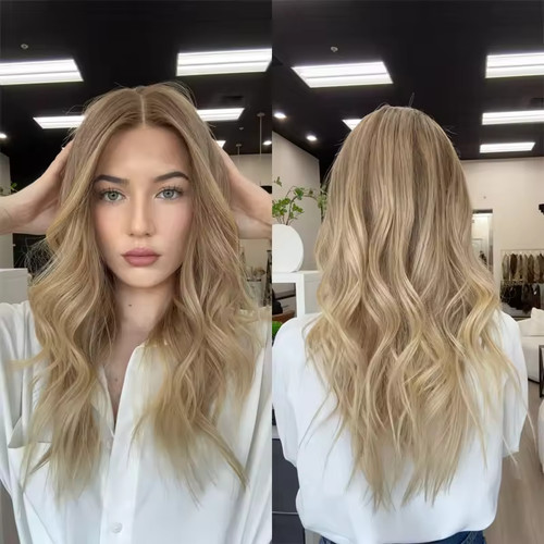 Ombre caramel blonde - ombre, wigs