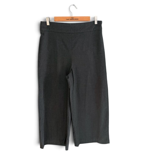 Ladies zara grey culottes high - grey,