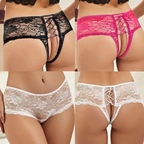 Sexy womens crotchles knickers - sexy,