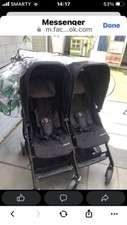Double buggy pushchair toddler - double,