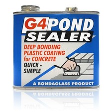 Genuine Bondaglass G4 Pond Concrete Sealant 5kg Clear Paint on Pond Sealer
