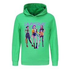 Kids Boys Girls Huntrx Devil Hunters Saya Boy Hoodie Jumper KPOP Sweatshirt Top