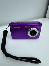 Vivitar ViviCam Digital Camera F128 14.1 Mega Pixel 2.7 Inch LCD Screen Purple