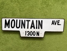 Enamel Sign - Porcelain -