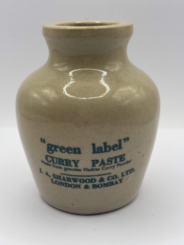 Old advertising green - , label