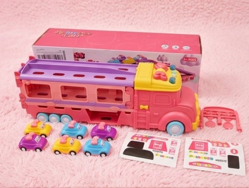 Princess car transporter toy - car',