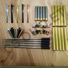 Mixed finishes slimline pen - mixed,