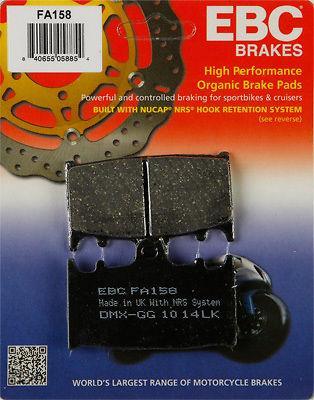 Ebc front brake pads fa158 - brake,