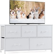 Fabric Drawers Dresser with 5