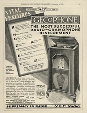 GECOPHONE RADIO-GRAMOPHONE -